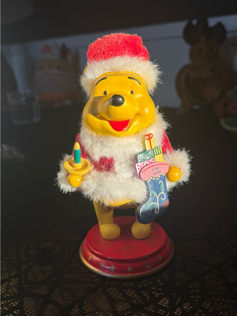 Vintage Winnie the Pooh nutcracker